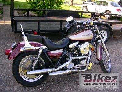 1991 Harley Davidson FXLR 1340 Low Rider Custom Specifications And Pictures